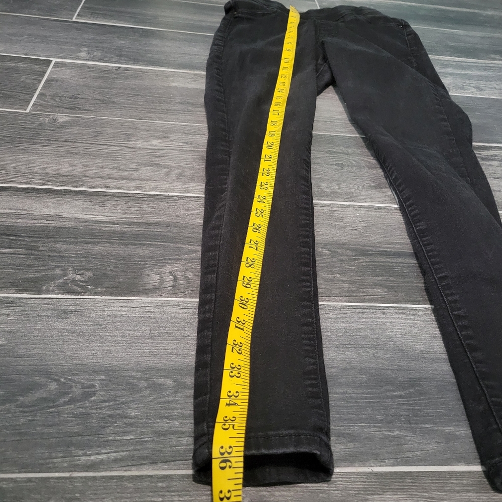 Old Navy Rockstar Jegging Black Ankle Length Size 4 - Picture 4 of 8